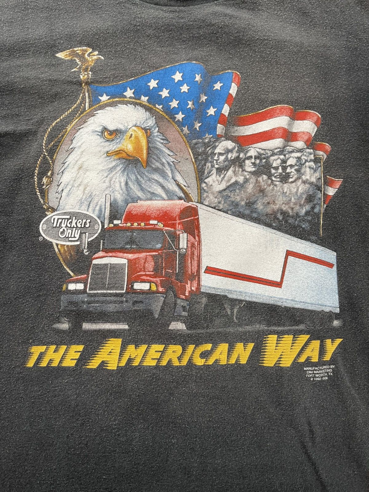 Vintage Vintage 1992 Eagle Truck t-shirt made in USA Size US L / EU 52-54 / 3 - 2 Thumbnail