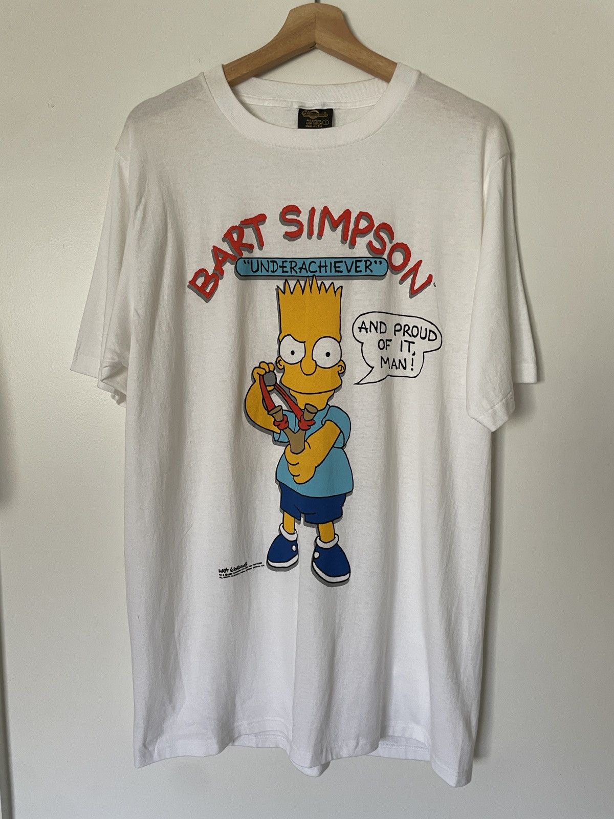 Vintage 90s Bart Simpsons tee