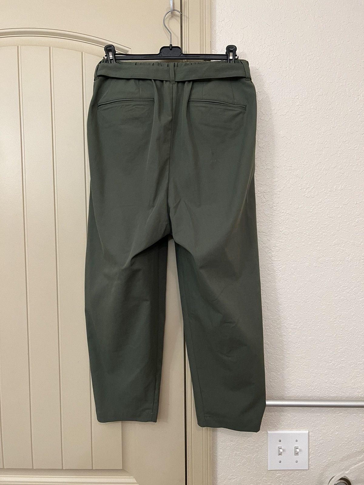 Kazuyuki Kumagai Attachment Attachment by Kazuyuki Kumagai Belted Wide Taper Pants Size US 32 / EU 48 - 2 Thumbnail