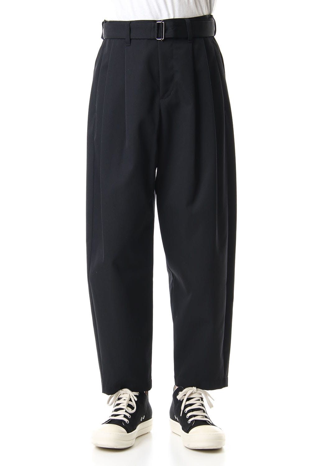 Kazuyuki Kumagai Attachment Attachment by Kazuyuki Kumagai Belted Wide Taper Pants Size US 32 / EU 48 - 6 Thumbnail