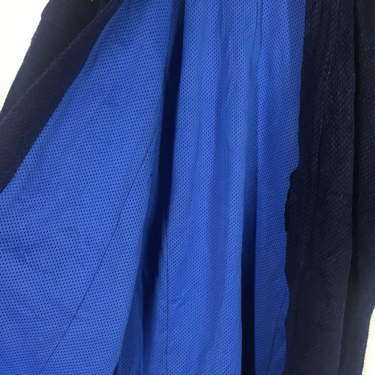 Indigo × Japanese Brand × Pure Blue Japan Men’s Modern Cardigan Style Sashiko Noragi Swordsman Kimono Size US L / EU 52-54 / 3 - 2 Thumbnail