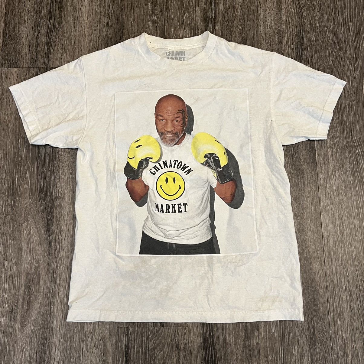 T-shirt Chinatown Market Mike Tyson Authentique Noir - Taille 2XL, Coton - Neuf Sans étiquette