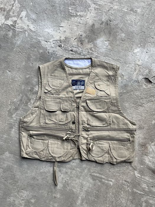 Vintage Vintage 90s Multipocket GAP Cargo Fishing Vest Gorpcore