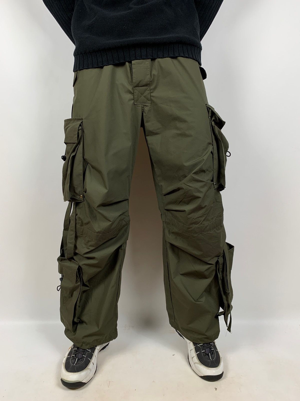 Japanese Brand Vintage Bondage Khaki Cargo Pants Size US 32 / EU 48 - 2 Thumbnail