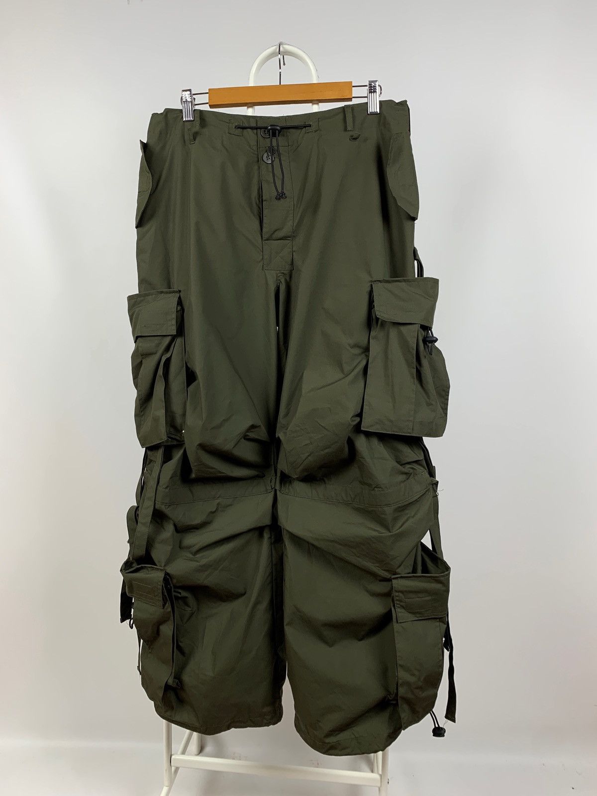 Japanese Brand Vintage Bondage Khaki Cargo Pants Size US 32 / EU 48 - 6 Thumbnail