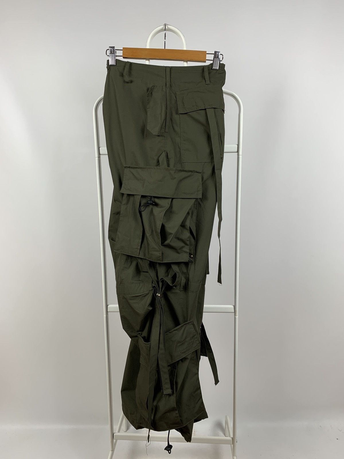 Japanese Brand Vintage Bondage Khaki Cargo Pants Size US 32 / EU 48 - 11 Thumbnail
