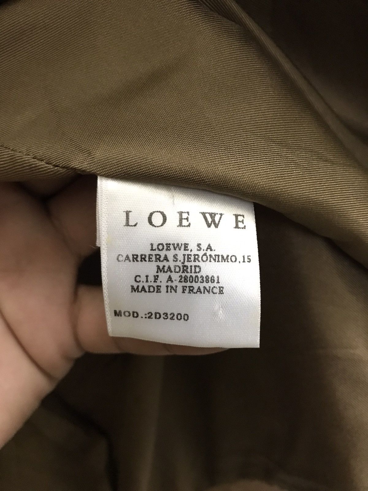 Loewe Loewe Wool Jacket Camel Hair Size US M / EU 48-50 / 2 - 13 Thumbnail