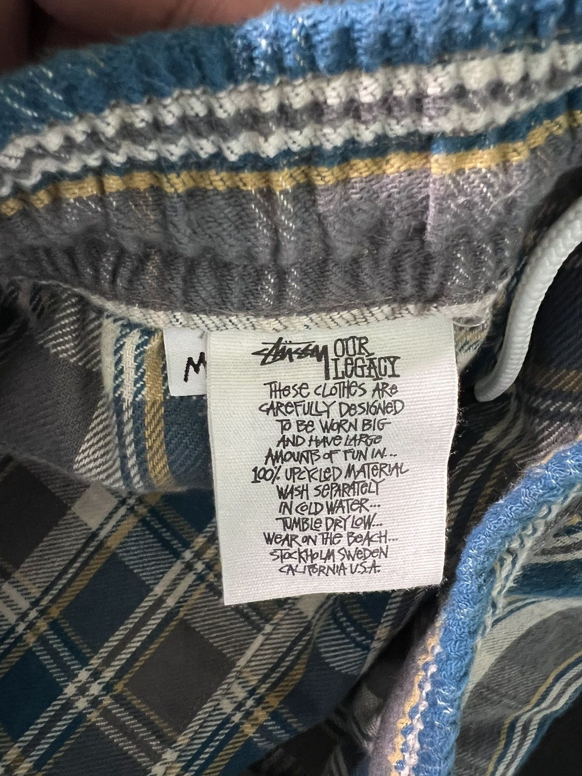 Our Legacy × Stussy Our Legacy x Stussy Flannel Laguna Shorts Size US 32 / EU 48 - 5 Thumbnail