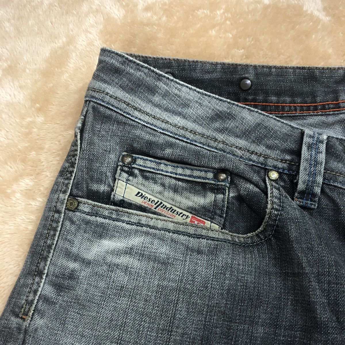 Diesel Diesel Denim Jeans Faded Black Nice Design Size US 32 / EU 48 - 4 Thumbnail