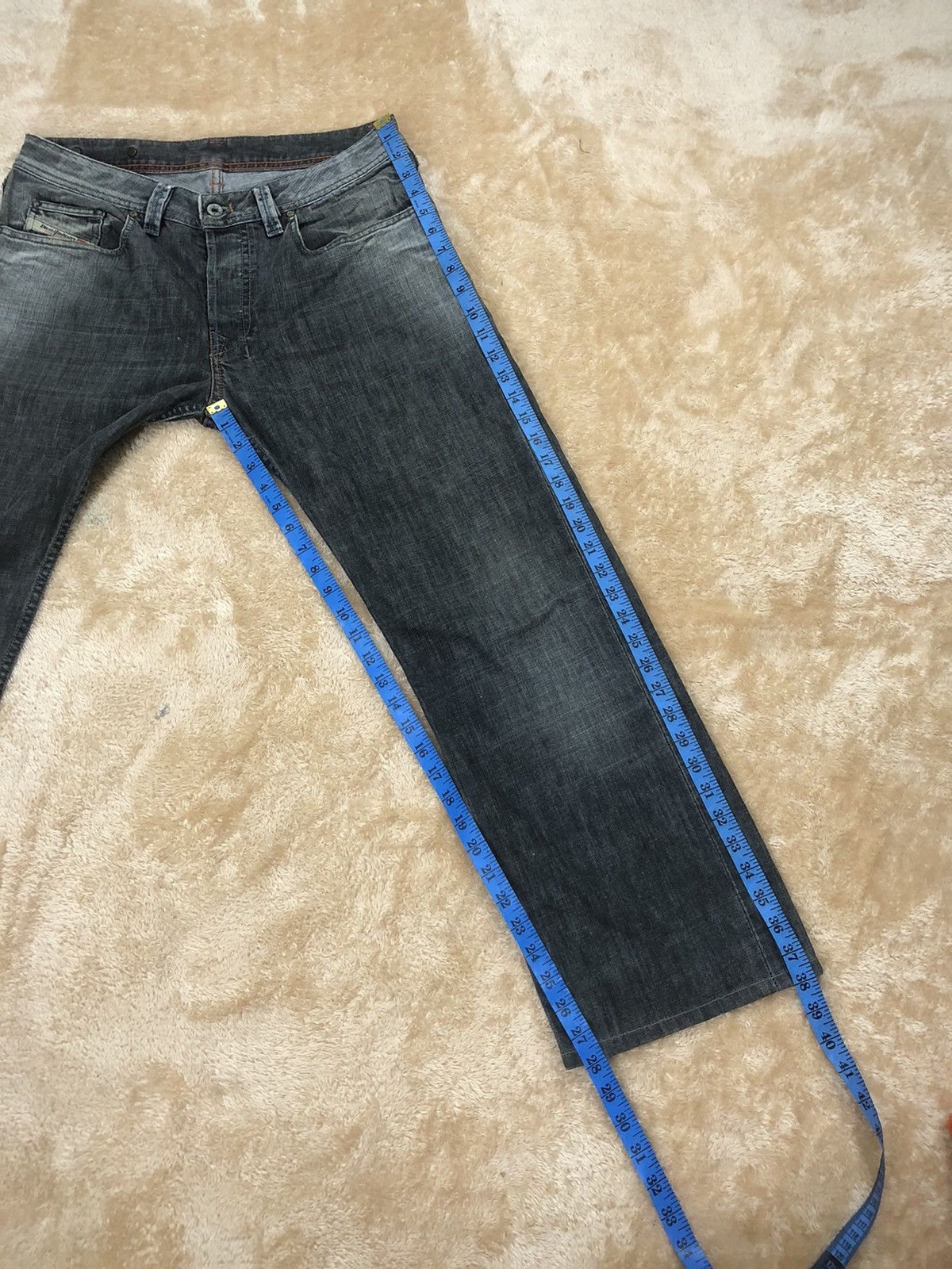 Diesel Diesel Denim Jeans Faded Black Nice Design Size US 32 / EU 48 - 10 Thumbnail