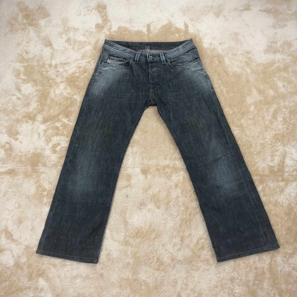 Diesel Diesel Denim Jeans Faded Black Nice Design Size US 32 / EU 48 - 2 Thumbnail