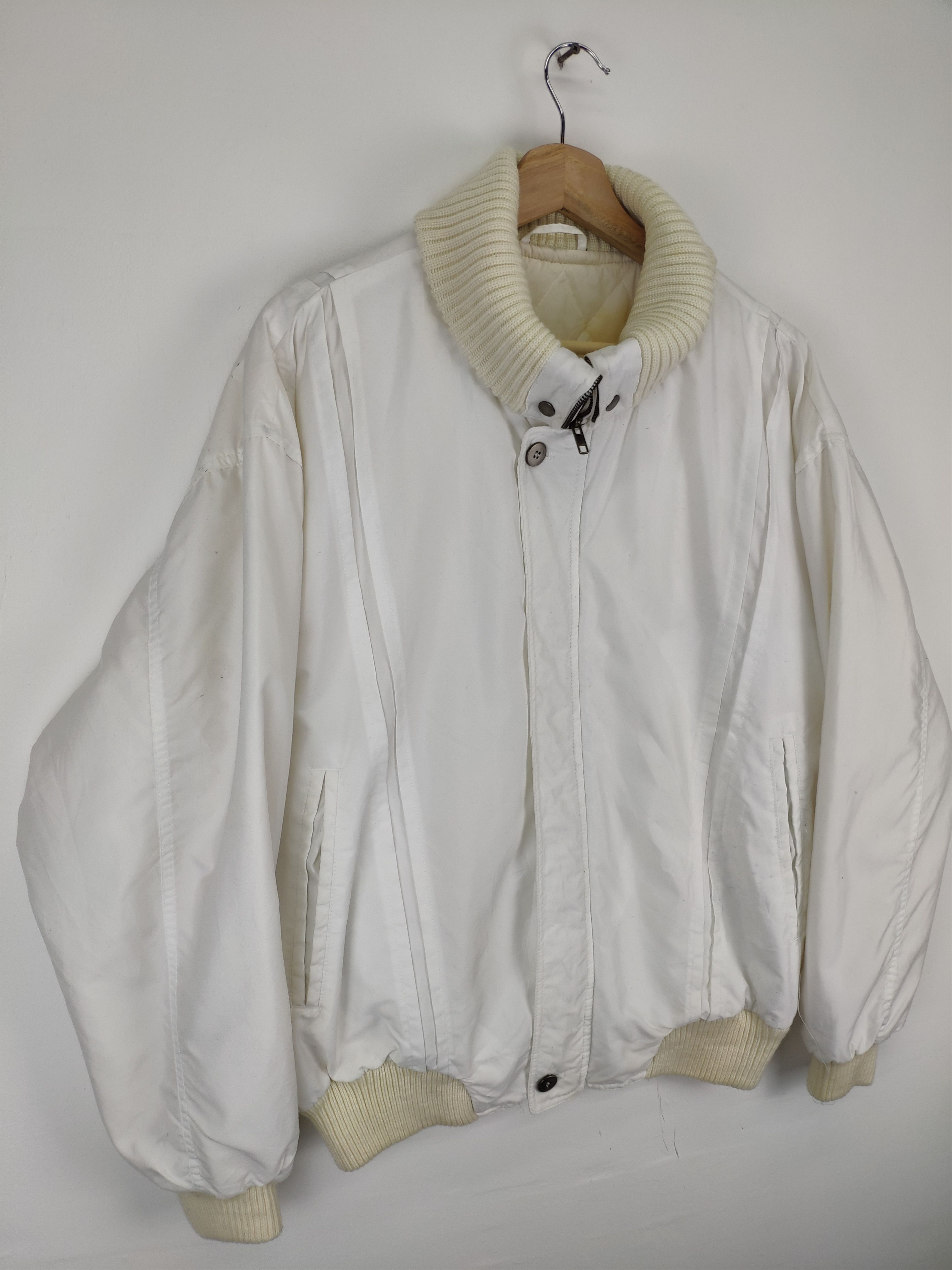 Designer × Japanese Brand × Vintage Vintage Bomber Jacket Inspired Issey Miyake Style Size US L / EU 52-54 / 3 - 6 Thumbnail