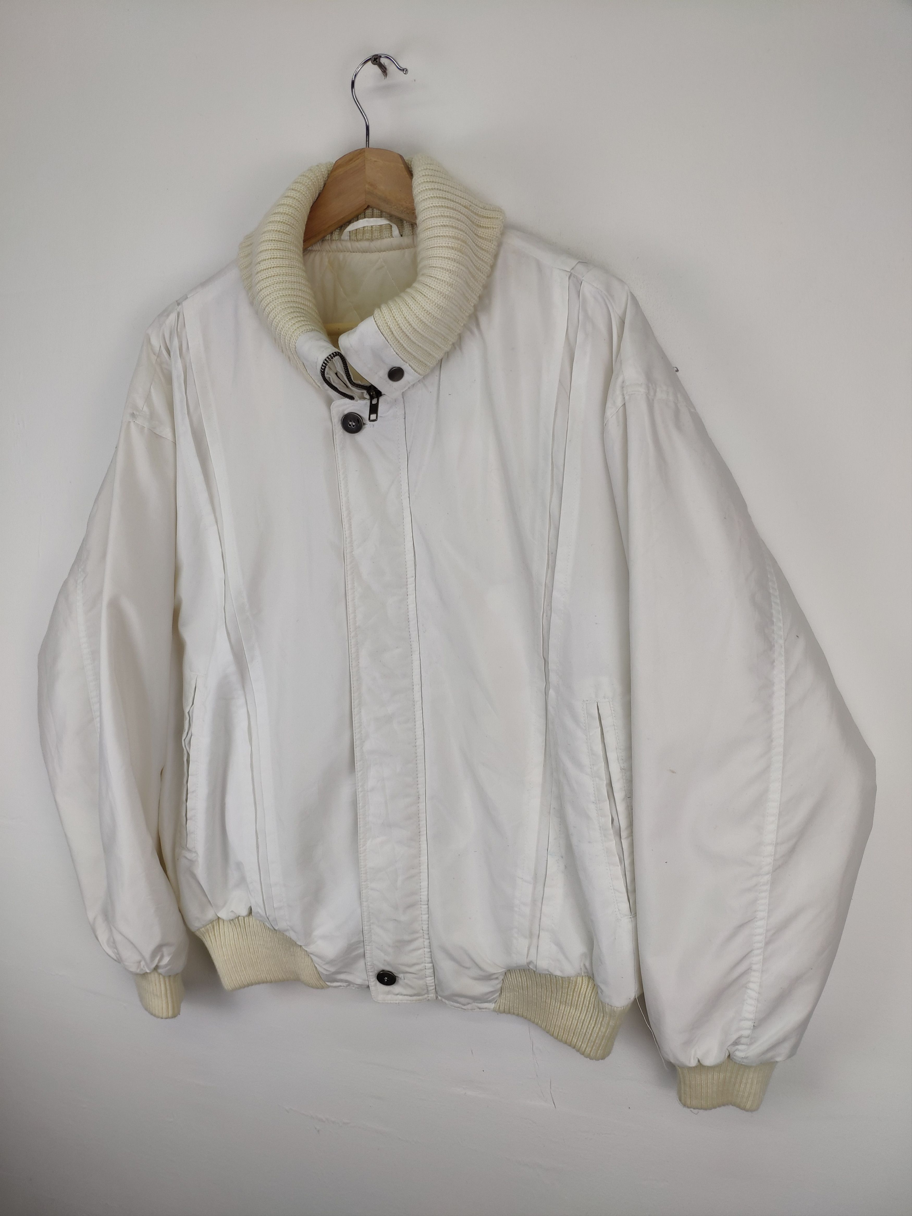 Designer × Japanese Brand × Vintage Vintage Bomber Jacket Inspired Issey Miyake Style Size US L / EU 52-54 / 3 - 5 Thumbnail