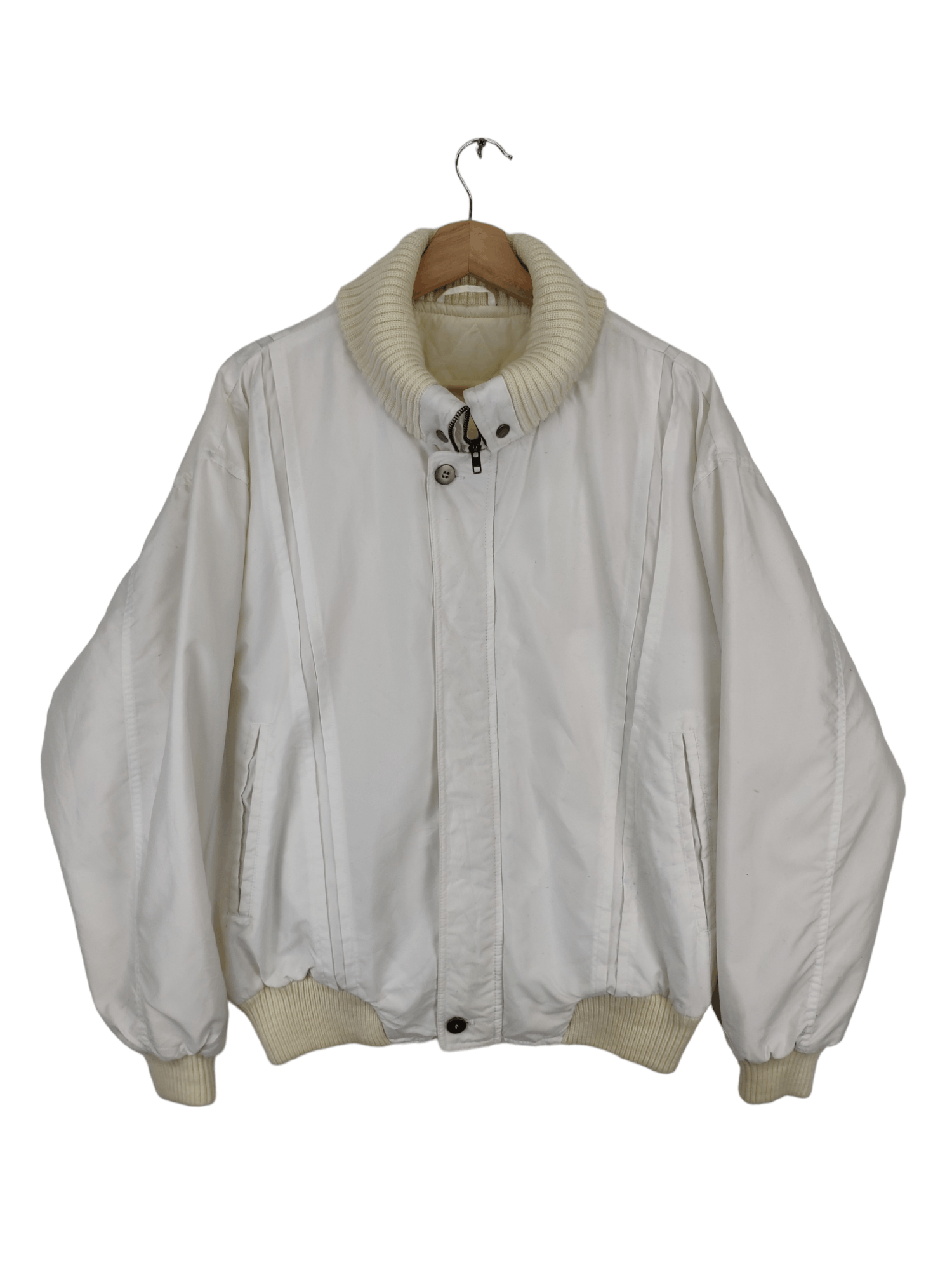 Designer × Japanese Brand × Vintage Vintage Bomber Jacket Inspired Issey Miyake Style Size US L / EU 52-54 / 3 - 1 Thumbnail