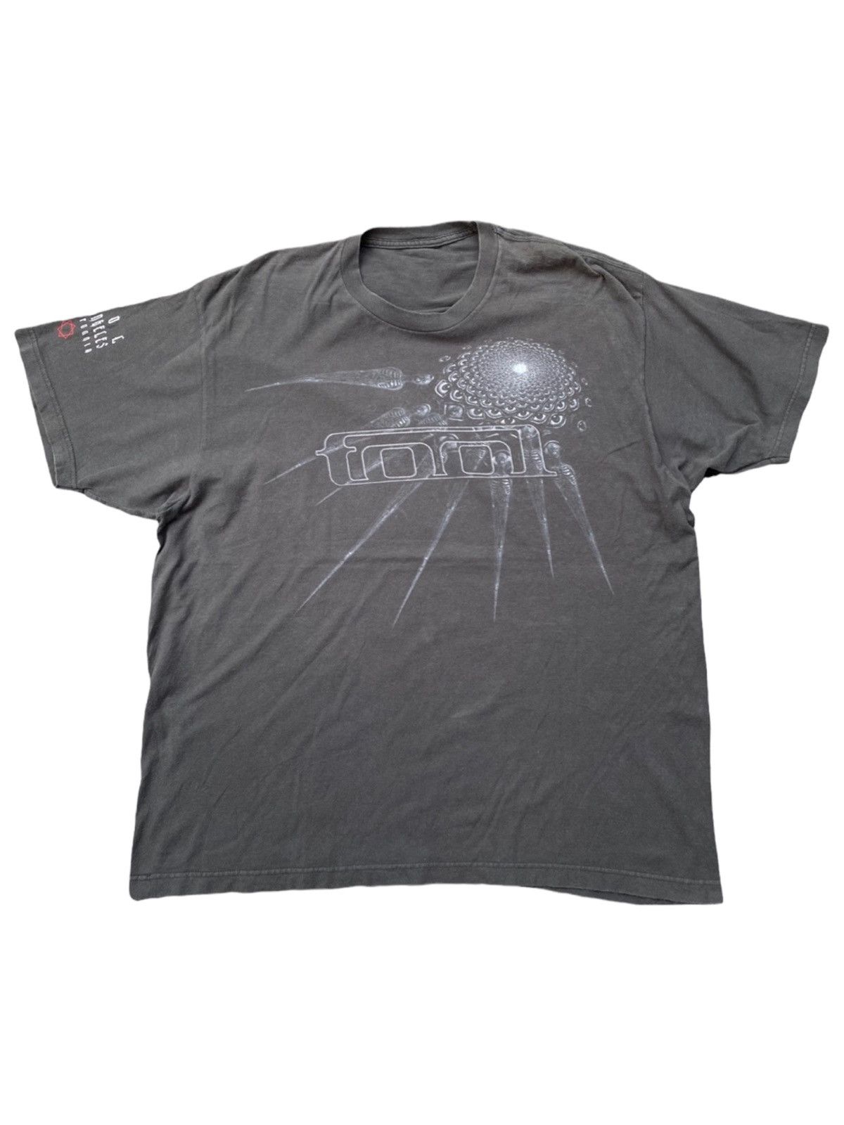 image of Band Tees x Vintage Tool Los Angeles California Tour 2019 Band Shirt. W in Grey, Men's (Size XL)