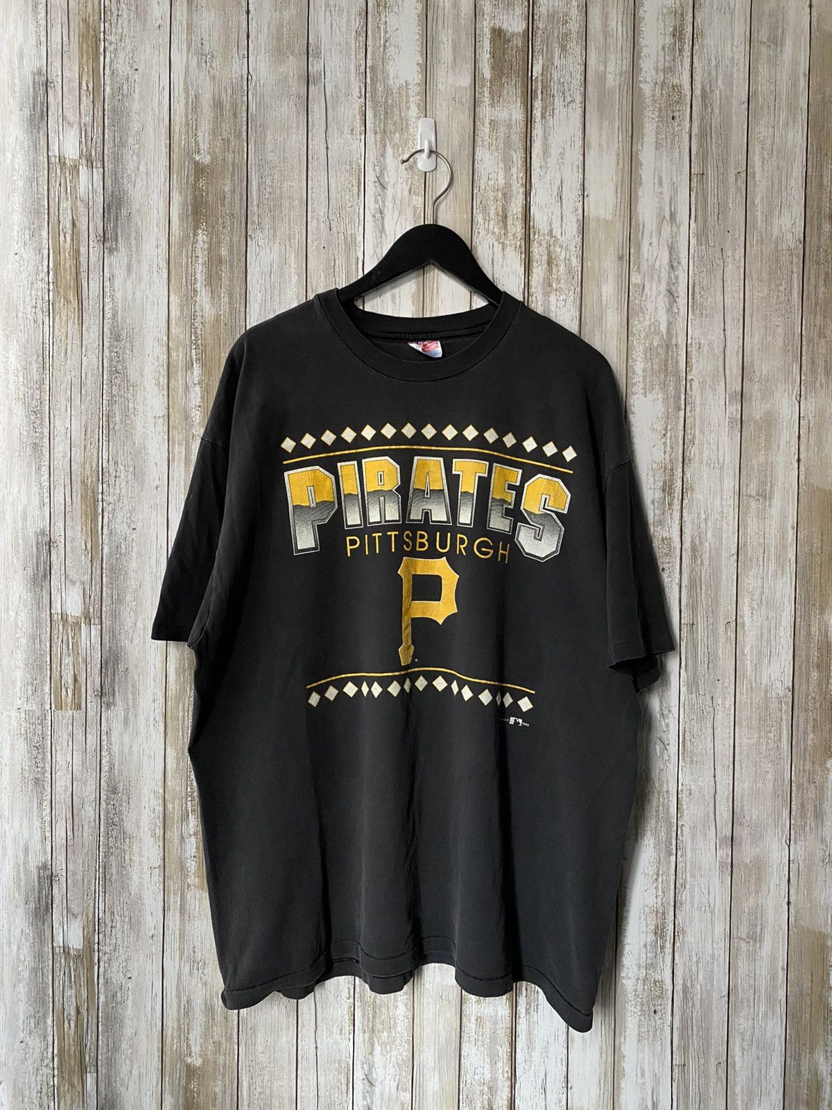 Vintage Pittsburgh Pirates T-Shirt Baseball Shirt Est 1887 Classic - xn--80ak7ae