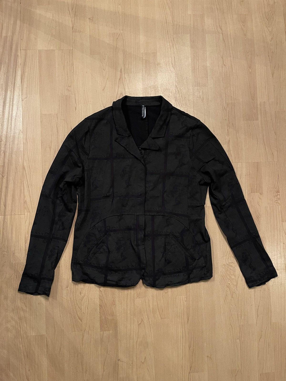 Rundholz Rundholz studio avant garde printed blazer Size XL / US 12-14 / IT 48-50 - 1 Thumbnail