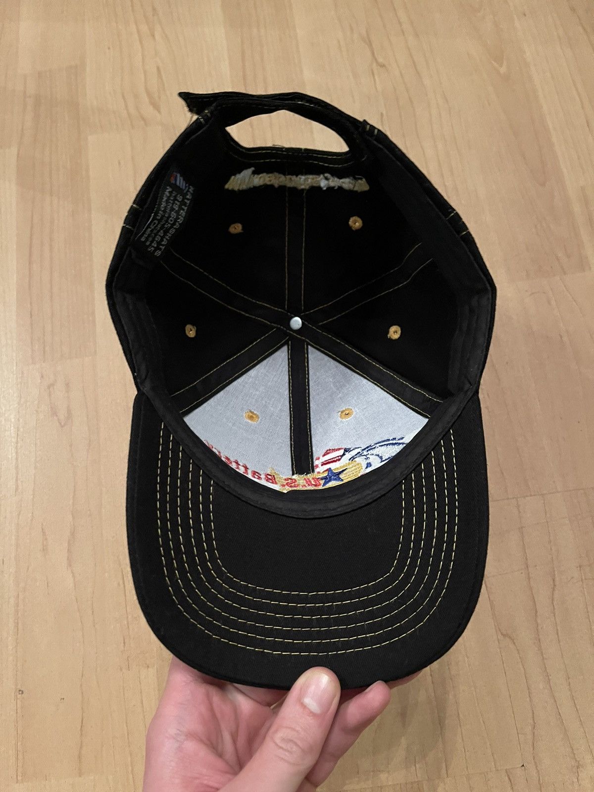 Vintage Vintage made in USA flag cap Size ONE SIZE - 5 Thumbnail