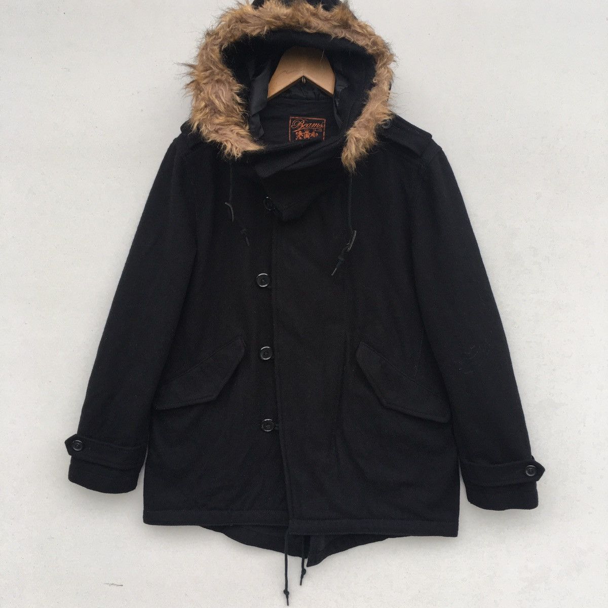 Beams Plus Rare Beams Plus Fishtail Parkas Fur Hooded Size US S / EU 44-46 / 1 - 2 Thumbnail