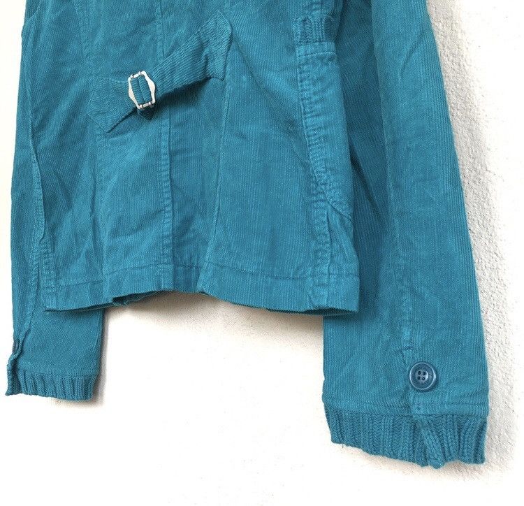 Issey Miyake Vtg Sunao Kuwahara by Issey Miyake Green Corduroy Jacket Size US M / EU 48-50 / 2 - 7 Thumbnail