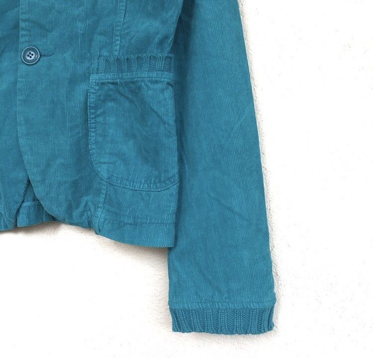 Issey Miyake Vtg Sunao Kuwahara by Issey Miyake Green Corduroy Jacket Size US M / EU 48-50 / 2 - 2 Thumbnail