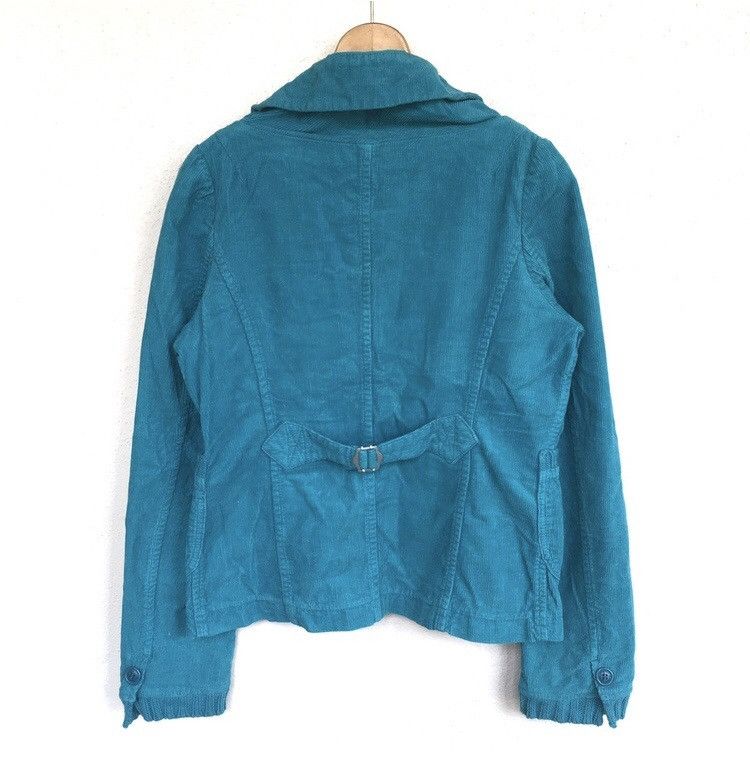 Issey Miyake Vtg Sunao Kuwahara by Issey Miyake Green Corduroy Jacket Size US M / EU 48-50 / 2 - 6 Thumbnail