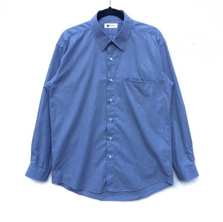 Issey Miyake Vintage IM Product by Issey Miyake Plain Button Ups Size US L / EU 52-54 / 3 - 1 Thumbnail