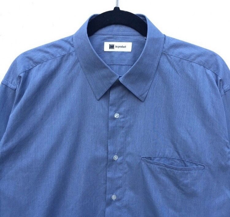 Issey Miyake Vintage IM Product by Issey Miyake Plain Button Ups Size US L / EU 52-54 / 3 - 2 Thumbnail