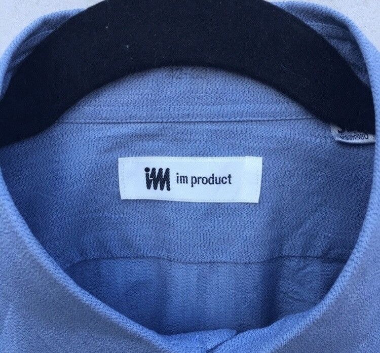 Issey Miyake Vintage IM Product by Issey Miyake Plain Button Ups Size US L / EU 52-54 / 3 - 3 Thumbnail