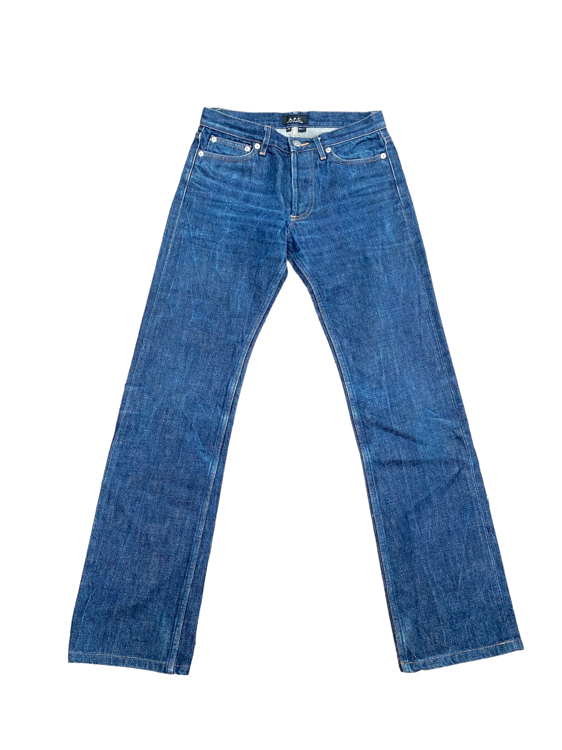 Raw Denim Jeans Hipster