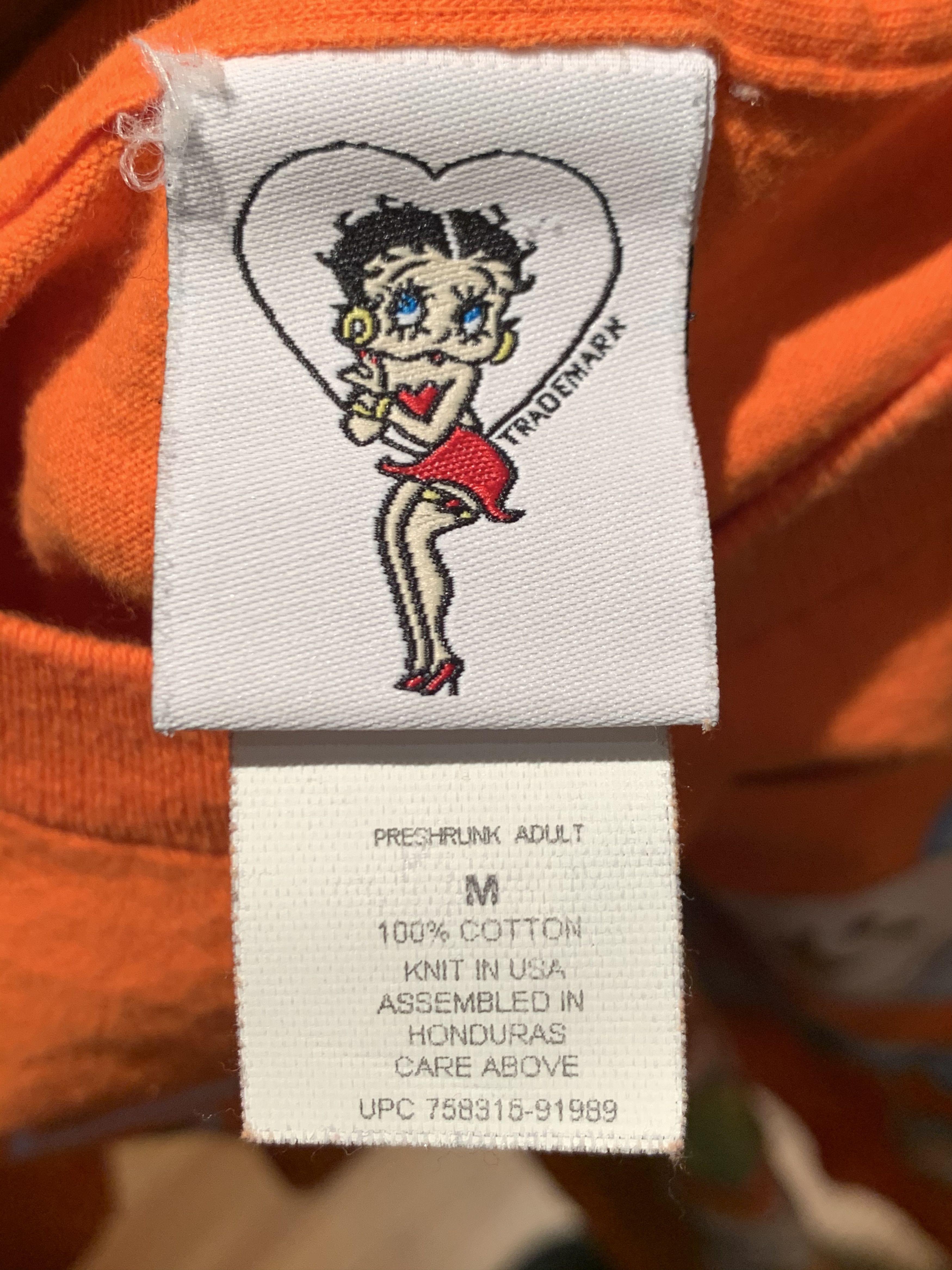 Other *RARE* Vintage 2000 Betty Boop Boo Halloween T-Shirt - M Size US M / EU 48-50 / 2 - 4 Thumbnail