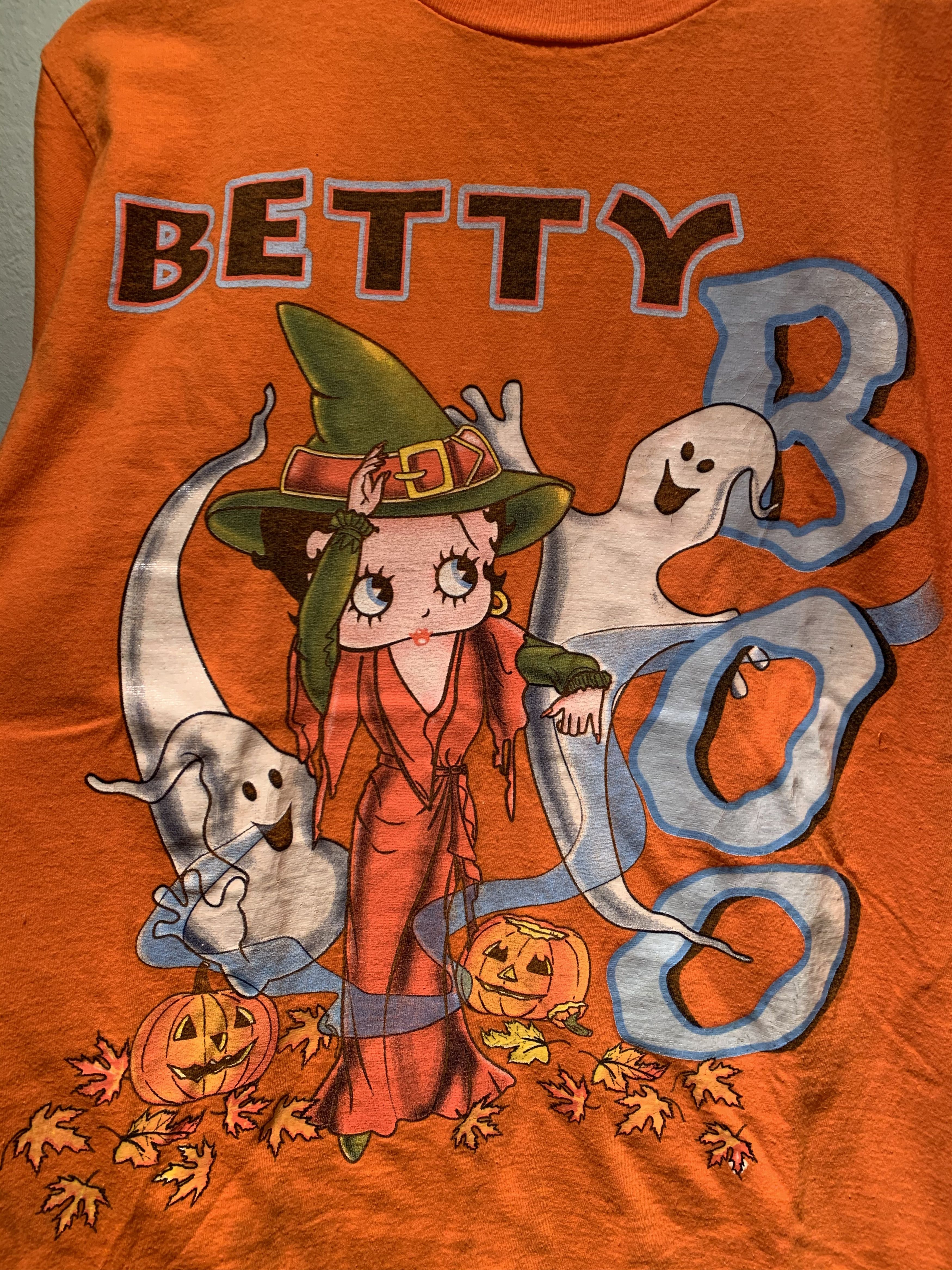 Other *RARE* Vintage 2000 Betty Boop Boo Halloween T-Shirt - M Size US M / EU 48-50 / 2 - 2 Thumbnail