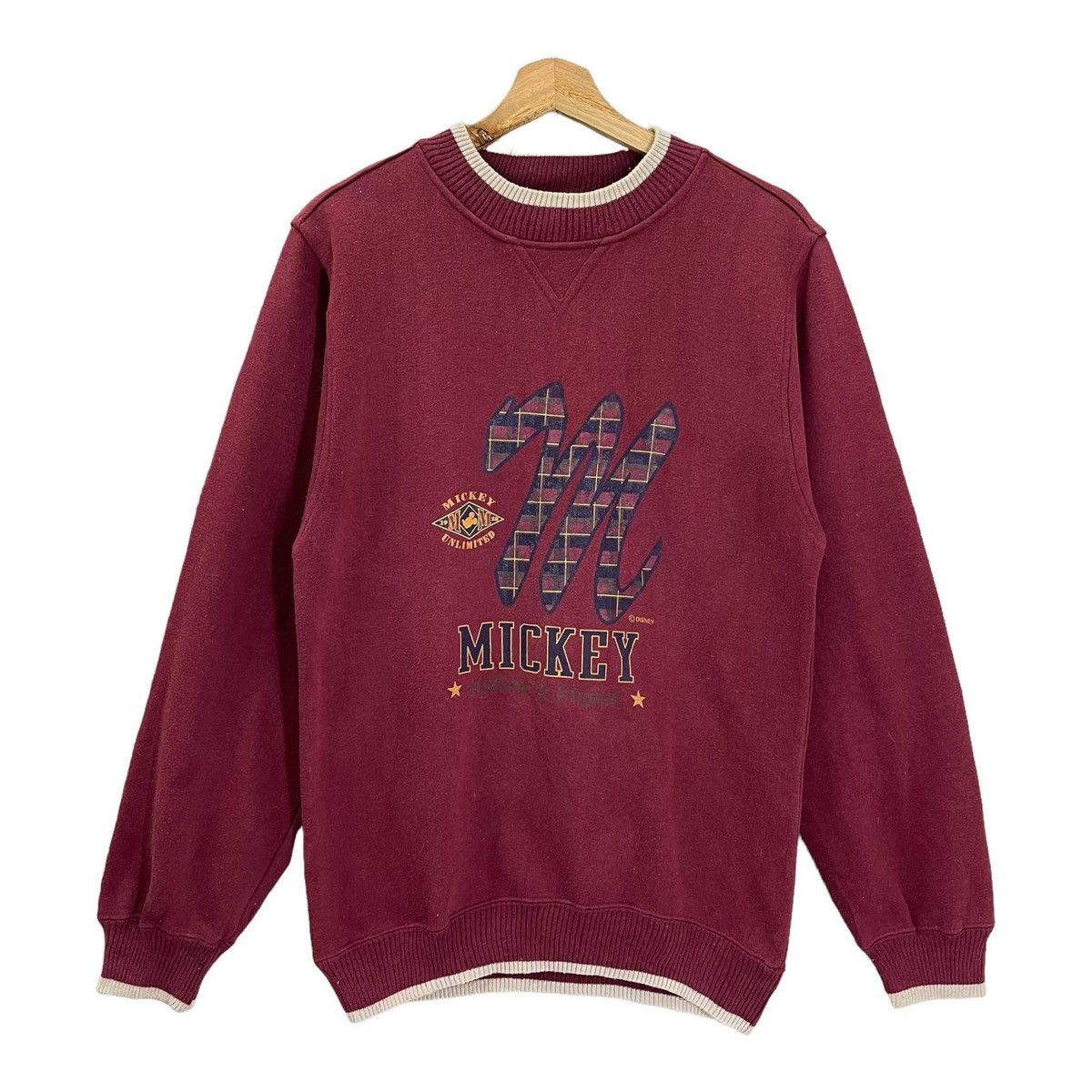 Mickey Mouse 90s Mickey Mouse Big Logo Crewneck Sweatshirt Size S Size US S / EU 44-46 / 1 - 1 Thumbnail