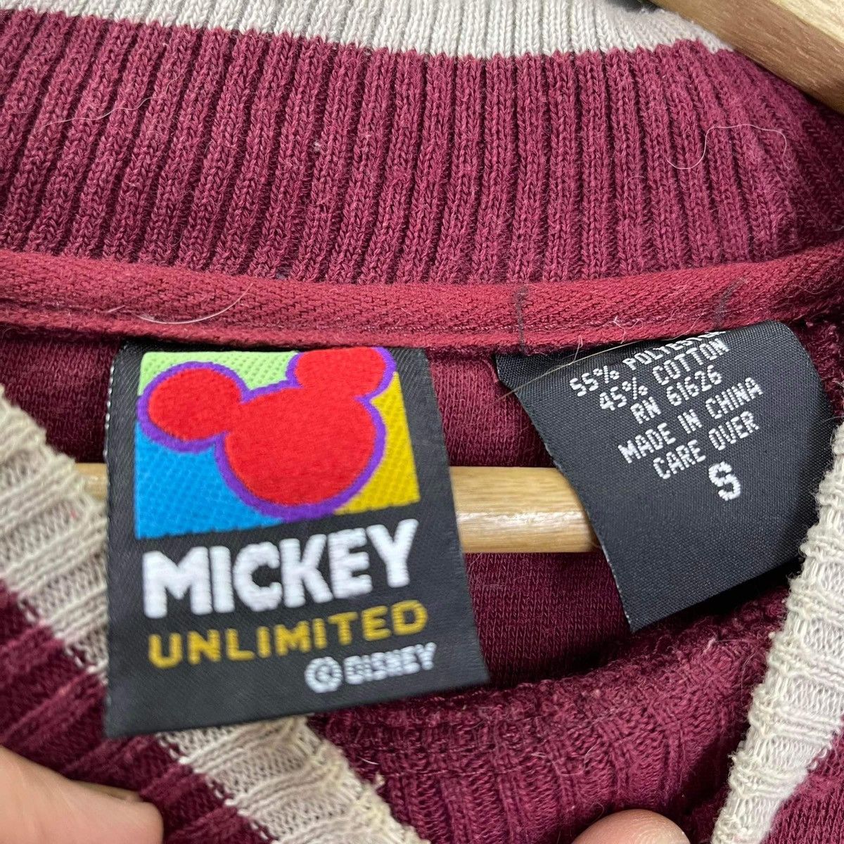 Mickey Mouse 90s Mickey Mouse Big Logo Crewneck Sweatshirt Size S Size US S / EU 44-46 / 1 - 8 Thumbnail