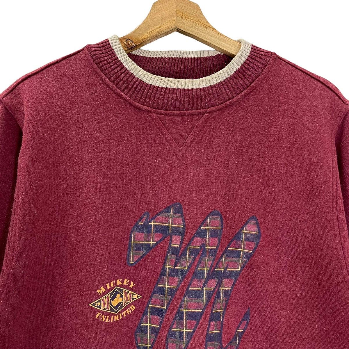 Mickey Mouse 90s Mickey Mouse Big Logo Crewneck Sweatshirt Size S Size US S / EU 44-46 / 1 - 4 Thumbnail