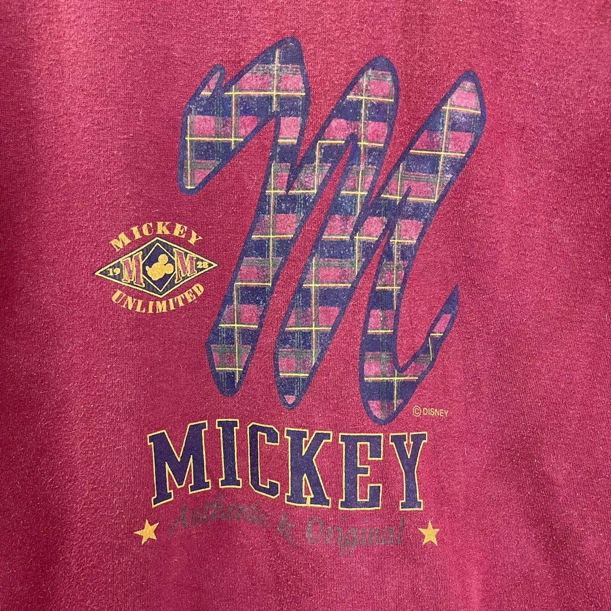 Mickey Mouse 90s Mickey Mouse Big Logo Crewneck Sweatshirt Size S Size US S / EU 44-46 / 1 - 5 Thumbnail