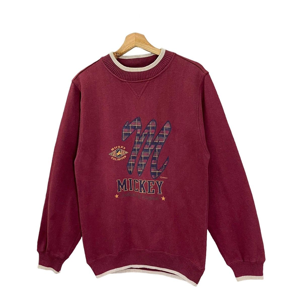 Mickey Mouse 90s Mickey Mouse Big Logo Crewneck Sweatshirt Size S Size US S / EU 44-46 / 1 - 3 Thumbnail