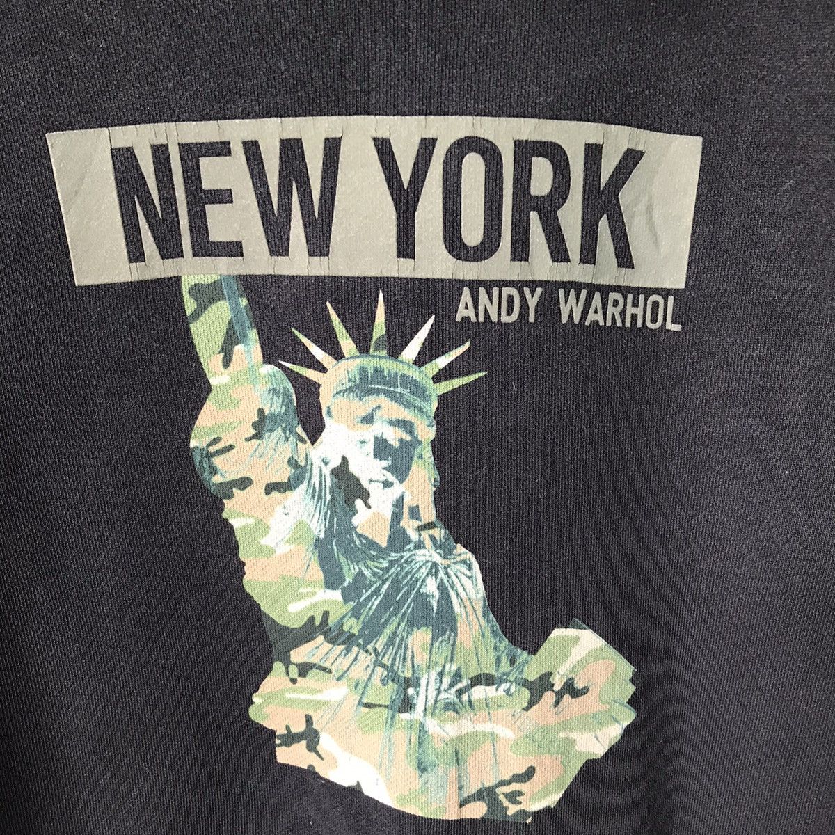 Andy Warhol New York Andy Warholl Big Logo Crewneck Sweatshirt M Size US M / EU 48-50 / 2 - 5 Thumbnail