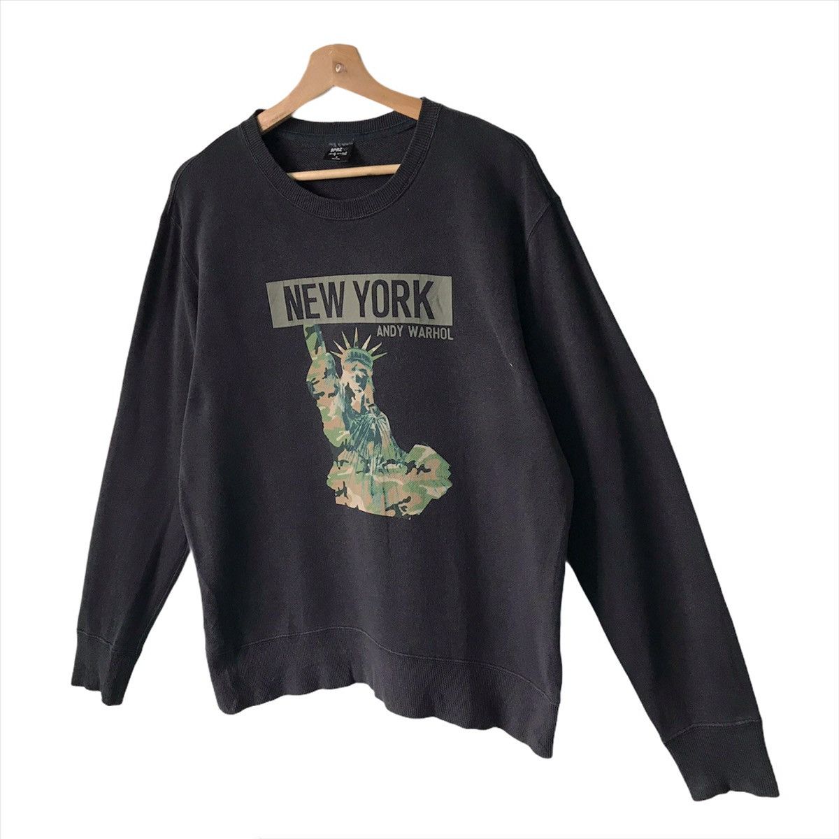 Andy Warhol New York Andy Warholl Big Logo Crewneck Sweatshirt M Size US M / EU 48-50 / 2 - 3 Thumbnail