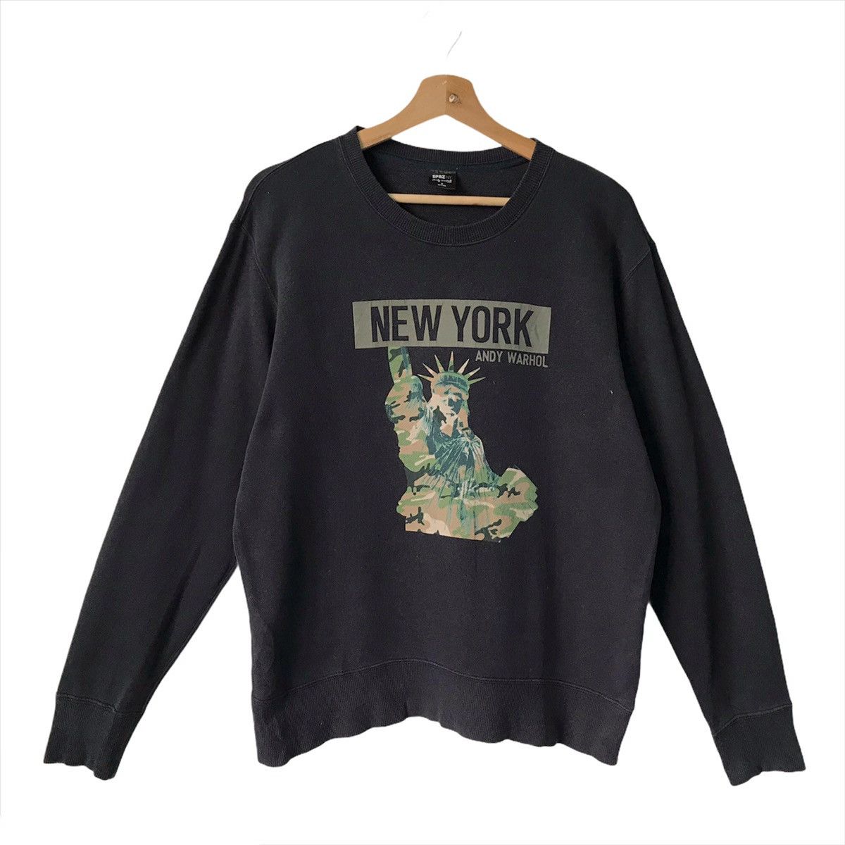 Andy Warhol New York Andy Warholl Big Logo Crewneck Sweatshirt M Size US M / EU 48-50 / 2 - 1 Thumbnail