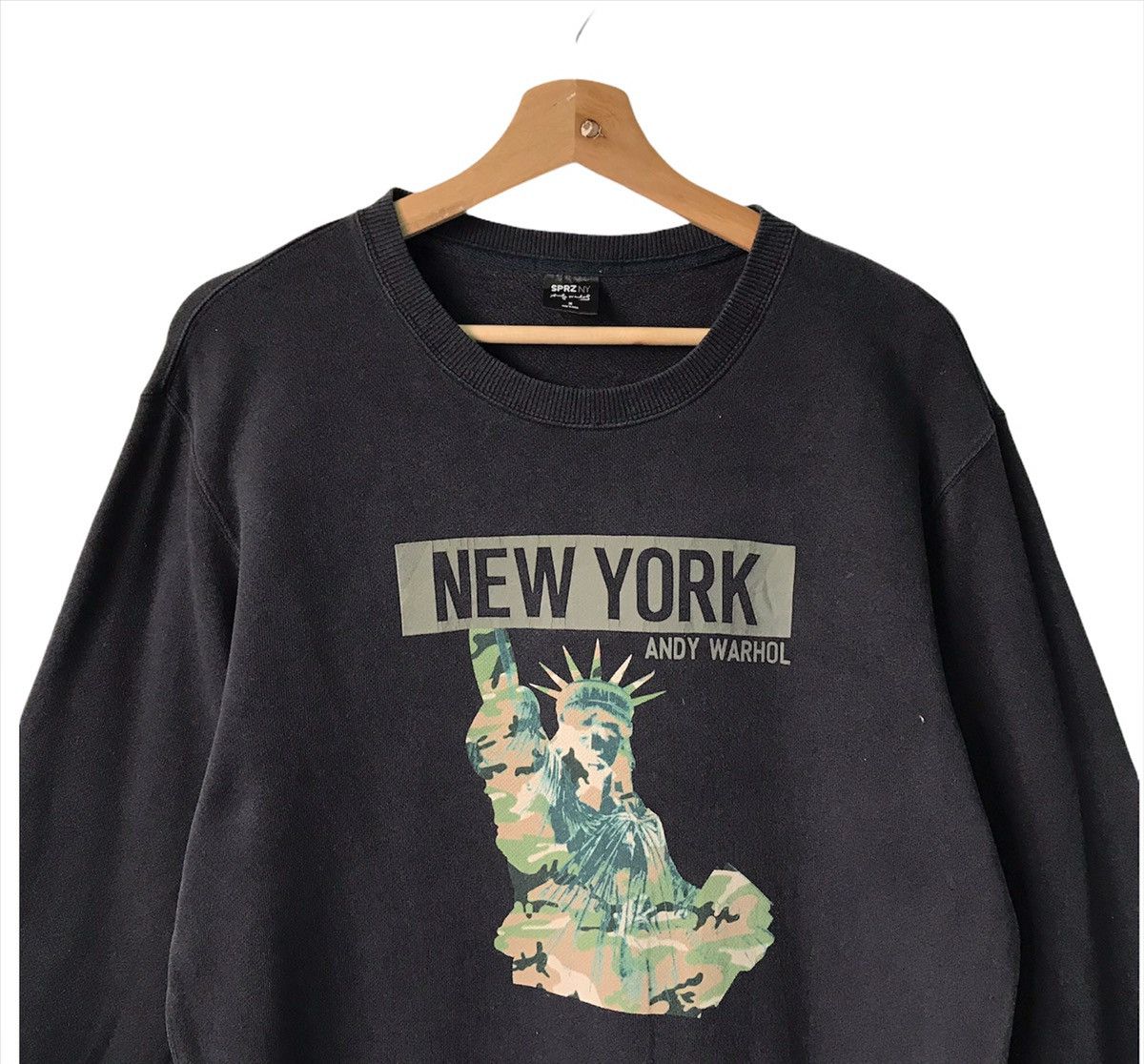 Andy Warhol New York Andy Warholl Big Logo Crewneck Sweatshirt M Size US M / EU 48-50 / 2 - 4 Thumbnail