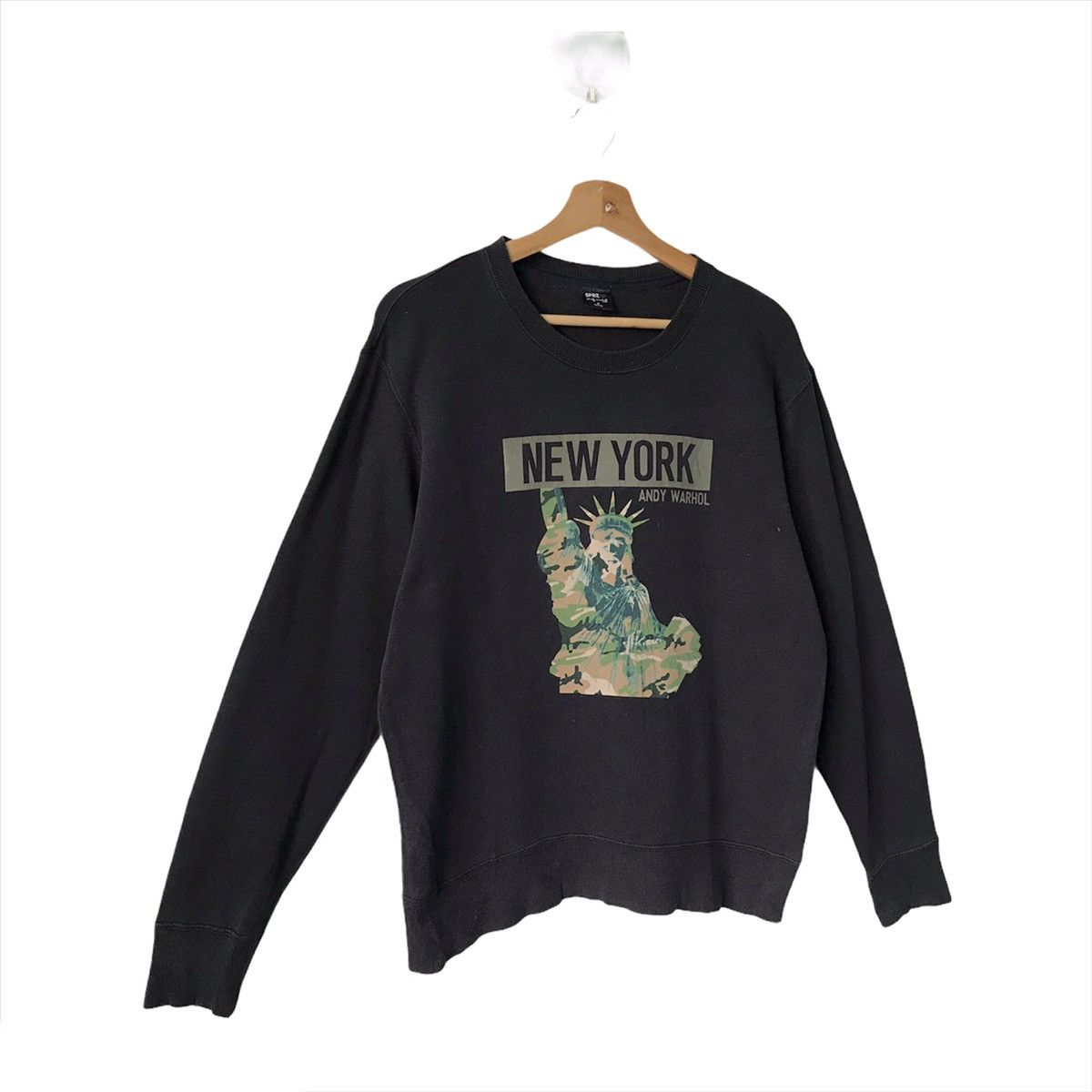 Andy Warhol New York Andy Warholl Big Logo Crewneck Sweatshirt M Size US M / EU 48-50 / 2 - 2 Thumbnail
