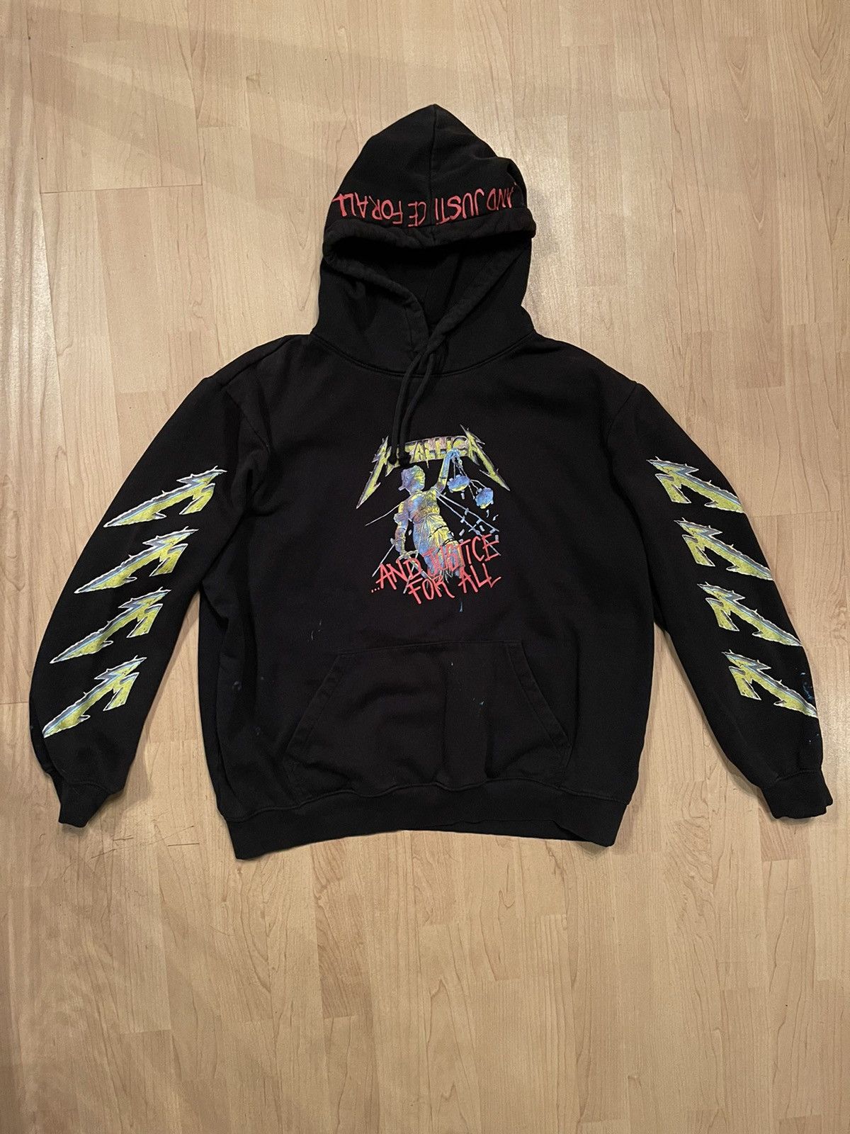 Band Tees × Metallica × Vintage Metallica vintage Y2K multilogo printed hoodie Size US M / EU 48-50 / 2 - 1 Thumbnail