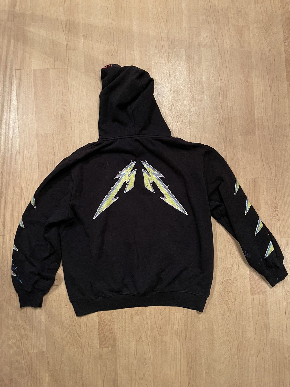 Band Tees × Metallica × Vintage Metallica vintage Y2K multilogo printed hoodie Size US M / EU 48-50 / 2 - 6 Thumbnail