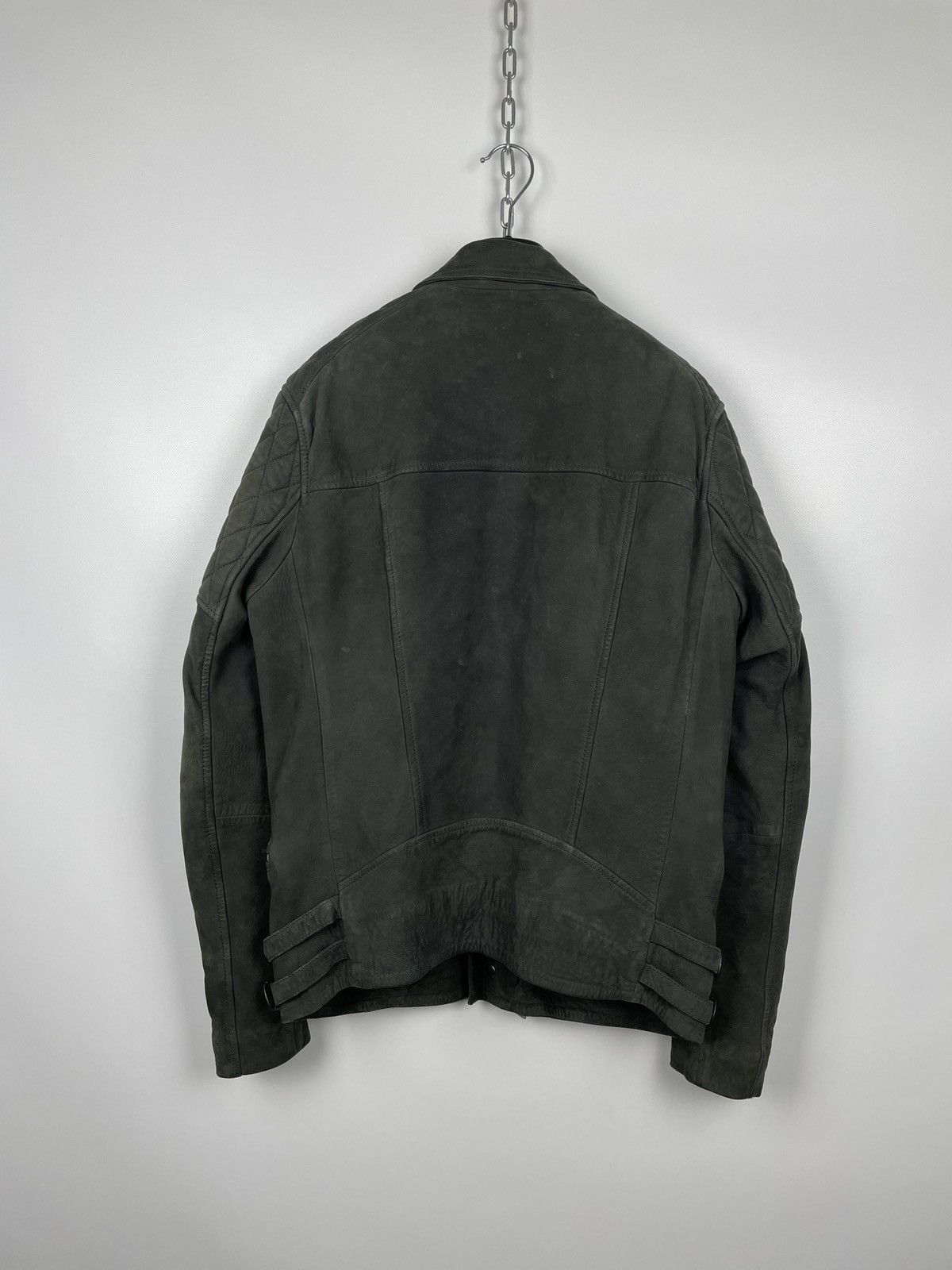 Allsaints AllSaints Kenji Biker Sheep Leather Jacket Size US M / EU 48-50 / 2 - 10 Thumbnail