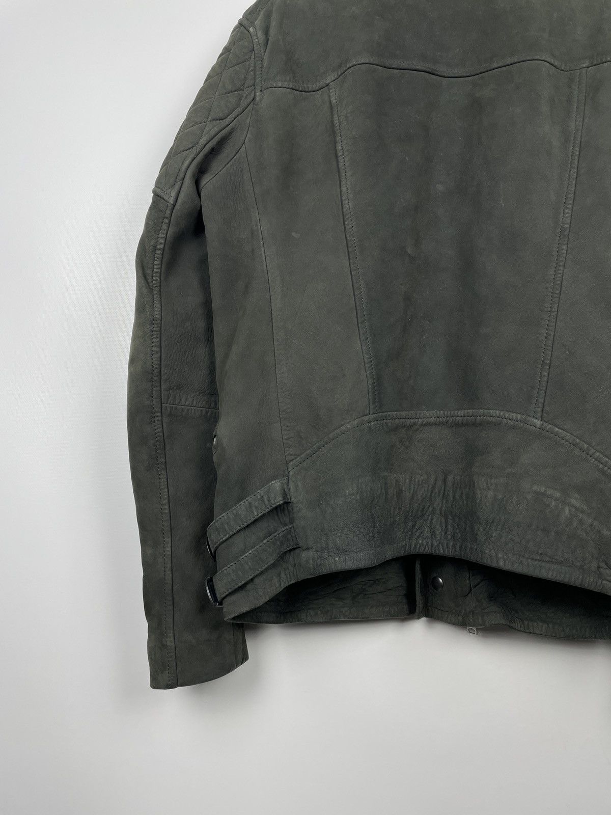 Allsaints AllSaints Kenji Biker Sheep Leather Jacket Size US M / EU 48-50 / 2 - 11 Thumbnail