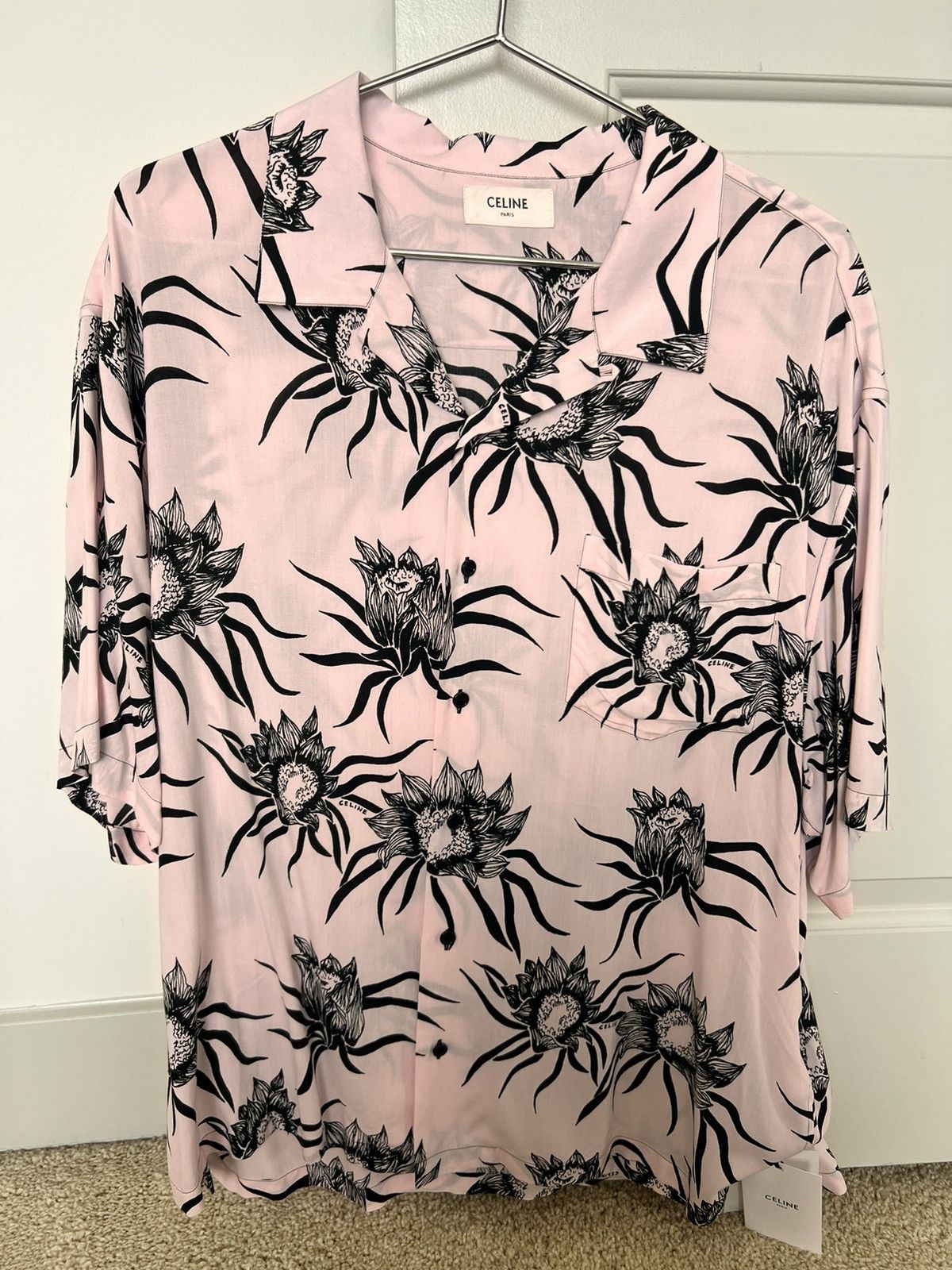 ＊CELINE＊ Hawaiian シャツ 関税・送料込み 関税・送料込 CELINE by Hedi Simane ルーズ ハワイアンシャツ