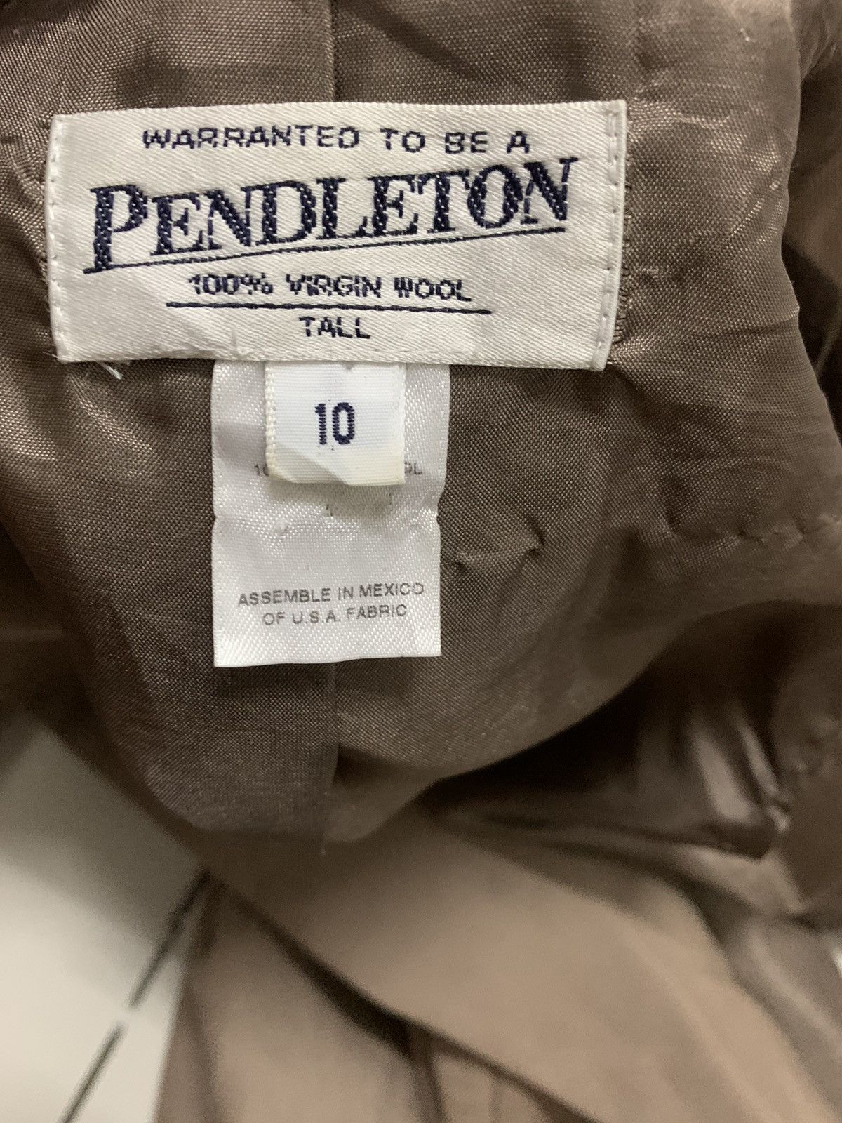 Japanese Brand × Pendleton × Vintage Pendleton Wool Blazer Size L / US 10 / IT 46 - 6 Thumbnail