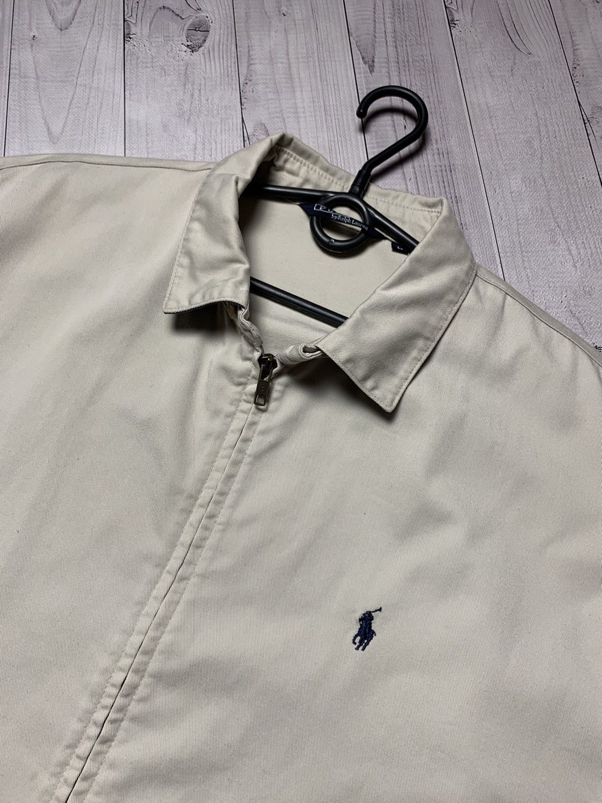 Polo Ralph Lauren × Vintage Vintage Polo Ralph Lauren denim jacket heritage logo size L Size US L / EU 52-54 / 3 - 3 Thumbnail