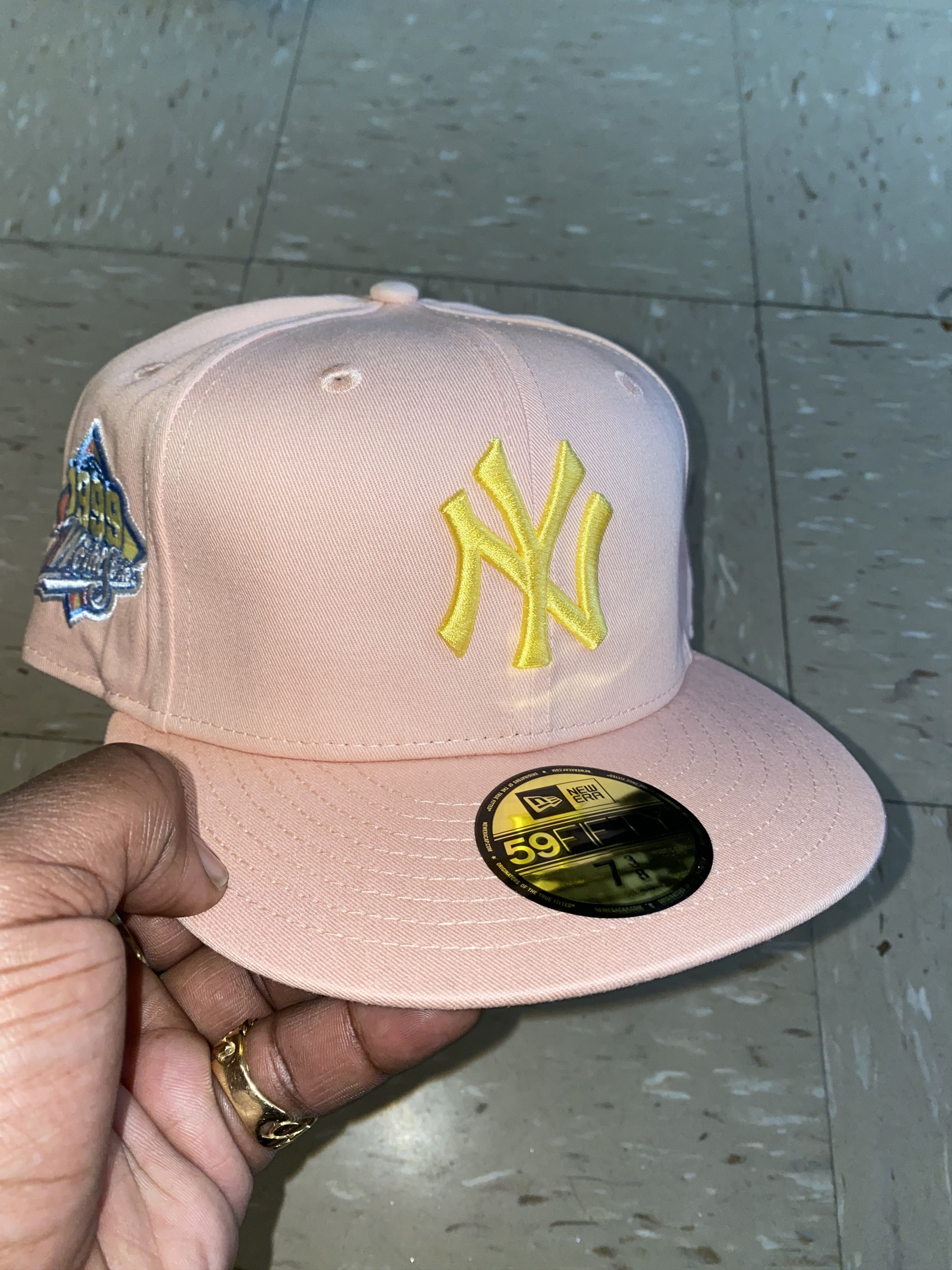 Capsule x New Era New York Yankees Mint Brim hat DS 7 1/8 Hatclub popular